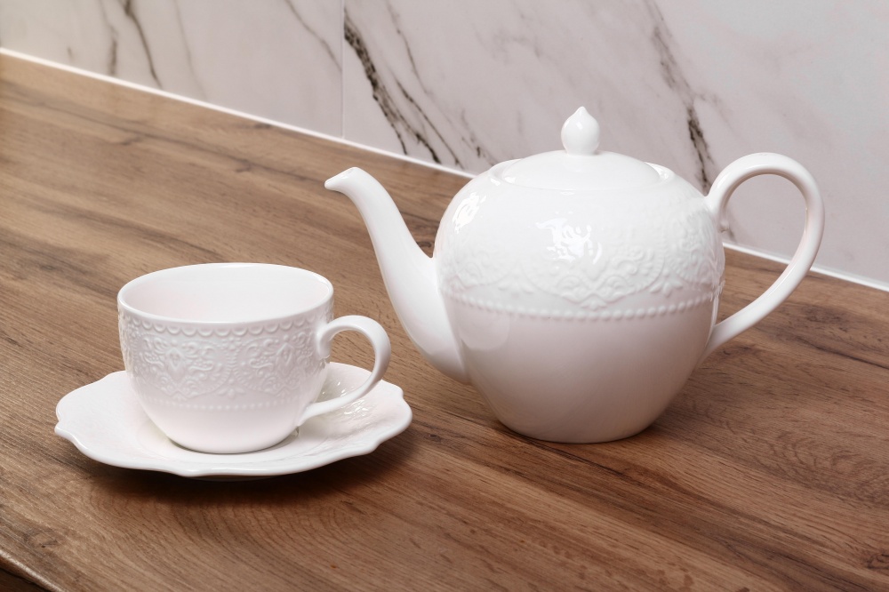 Чашка с блюдцем Fiora Jardin 310 мл