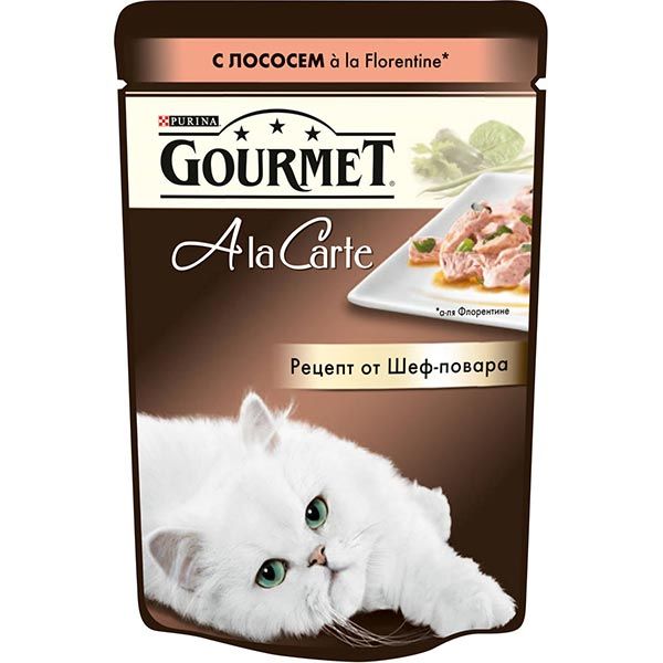 Корм Purina Gourmet A la Carte с лососем 85 г