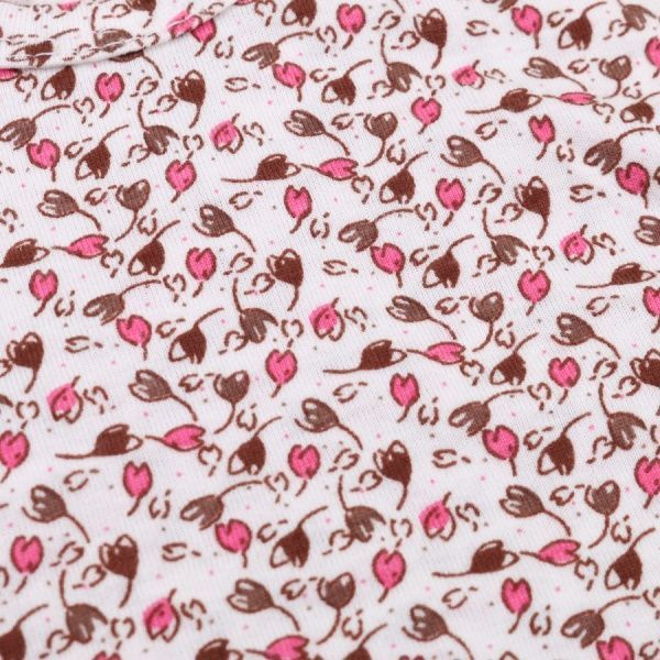 Боди Фламинго ясельный р.56 молочный/с принтом 631-117 