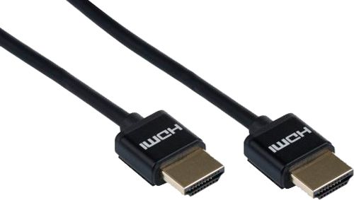 Кабель 2E HDMI 3 м чорний Ultra Slim HDMI 2.0 (AM/AM) High Speed Alumium 