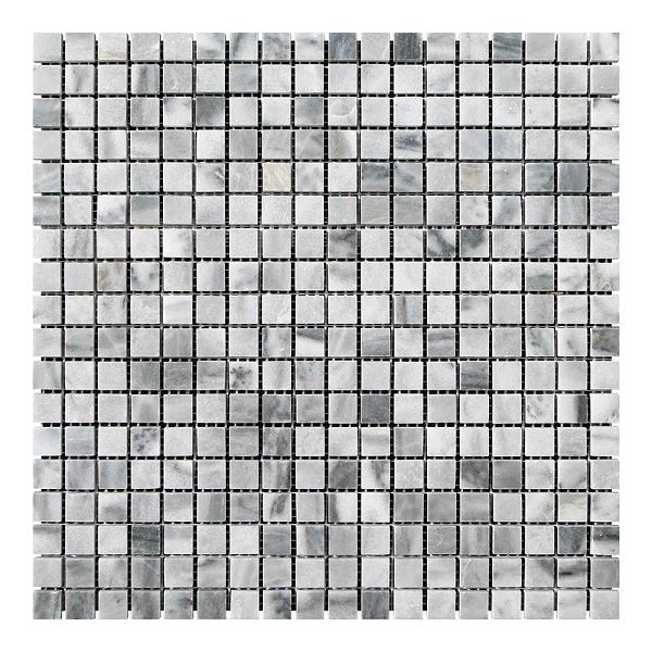 Плитка KrimArt Мозаiка Полiр. МКР-4П (15х15) Mix Grey 305*305*6 мм 