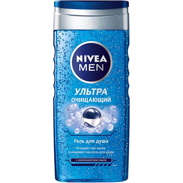 Гель для душа Nivea Ультра-Очищающий 250 мл