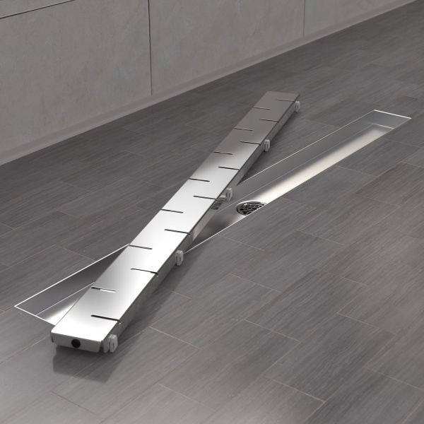 Линейный трап для душа Rhein Piano-850