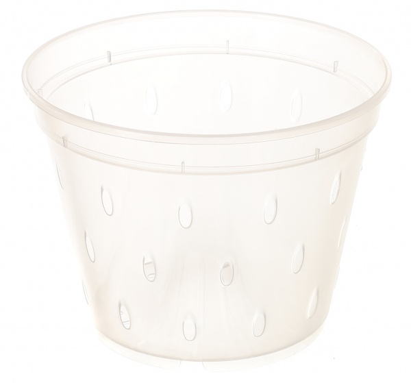 Горщик для орхідей Алеана Ніка 16х19см фігурний 2 л біла перлина 