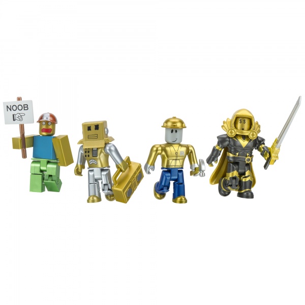 Фігурка колекційна Roblox Jazwares Four Figure Pack Icons – 15th Anniversary Gold Collector's Set ROB0527 