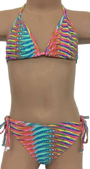 Купальник для девочек Bibo р.140–146 разноцветный 8020/23 