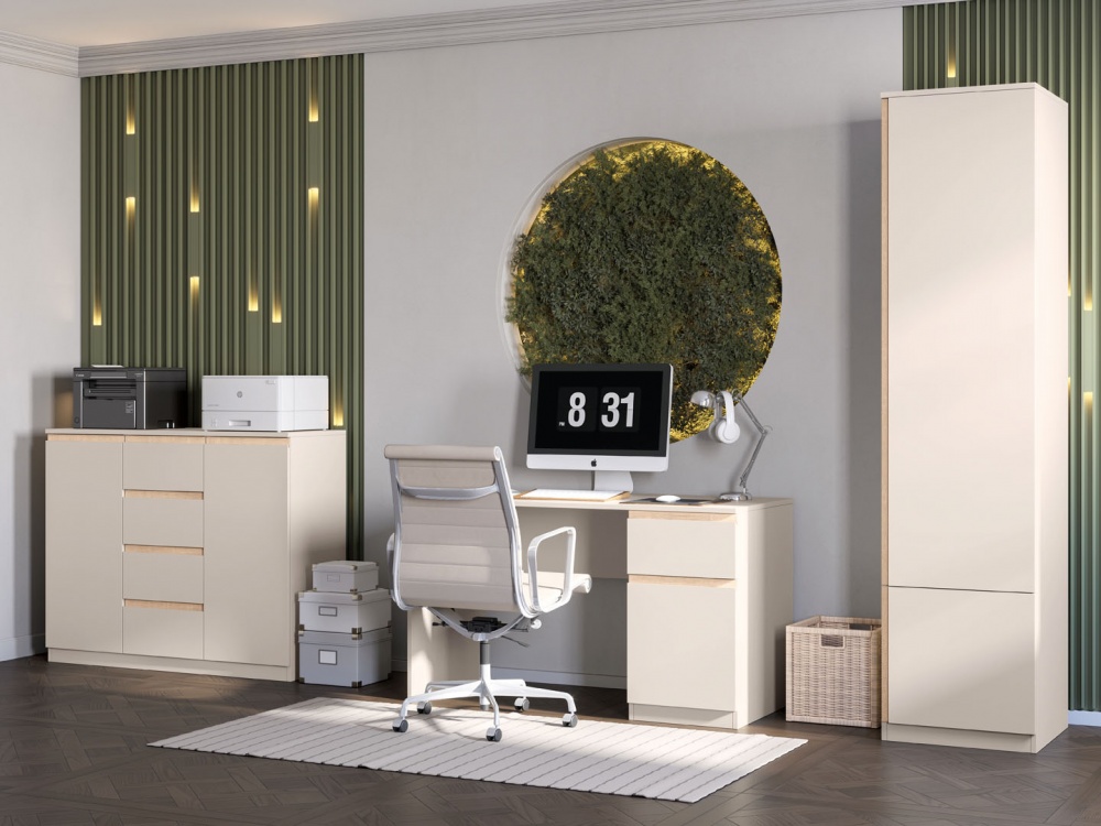 Стол письменный Світ Меблів Фрида 1ТН 750х1450х550 мм тоффи/