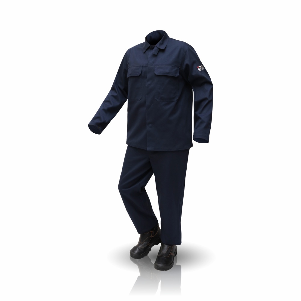 Брюки сварщика Trident Стеллар р. 3XL рост 5-6 темно-синий