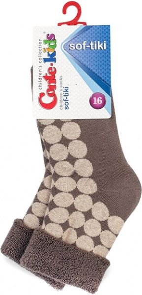 Носки детские Conte-Kids SOF-TIK 222 р.16 кофейный 