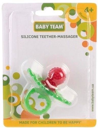 Прорізувач Baby Team масажер силіконовий