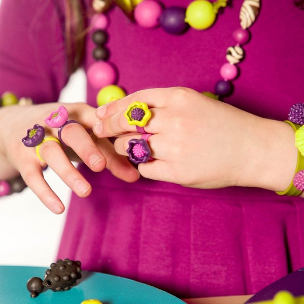 Набір для творчості Battat Виготовлення прикрас Поп-Арт 300 деталей BX1254Z