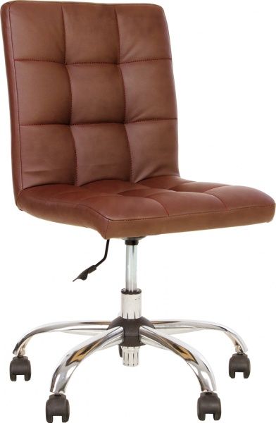 Кресло Nowy Styl RALPH GTS CHROME (CH) ECO-21 коричневый 