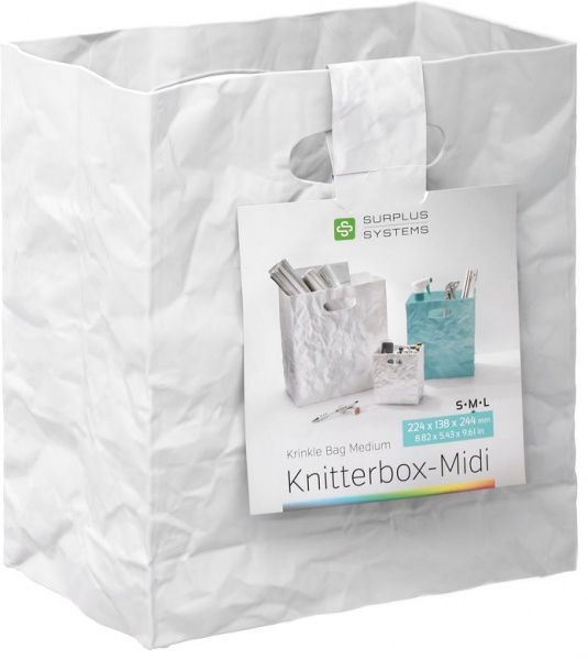 Короб пластиковий 231524-427 Knitterbox-Midi Krinkle 138xсірий мм