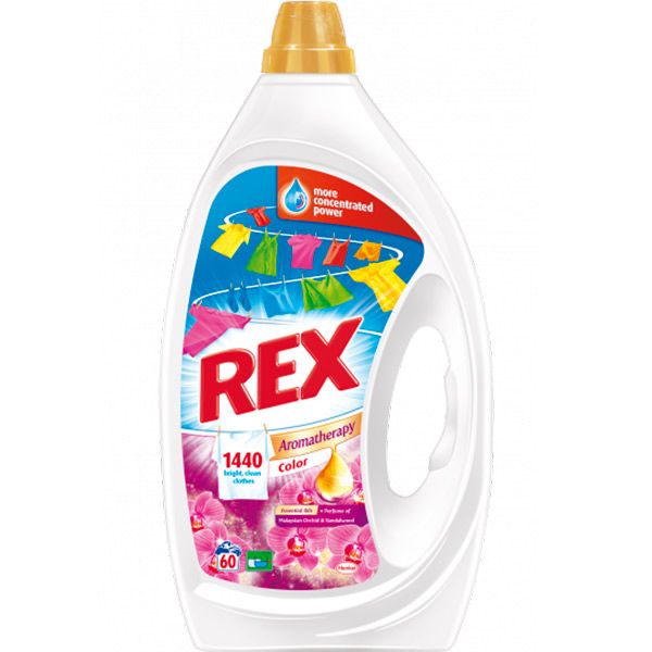 Гель для прання Rex Aromatherapy Color 3 л