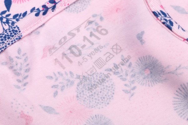 Майка детская KOSTA 1422-7 р.122–128 возраст от 6 лет розовый