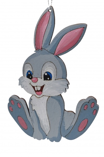 Подвеска Кролик №2 7,9 см 1791