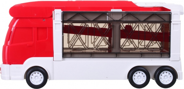 Іграшка Shantou Евакуаційний контейнеровоз-гараж червоний OTB0581804