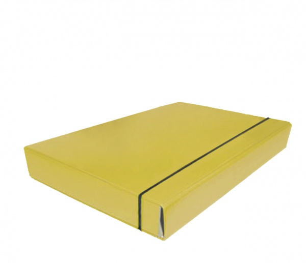 Папка-короб на резинке А4 40 мм в ассортименте iTEM