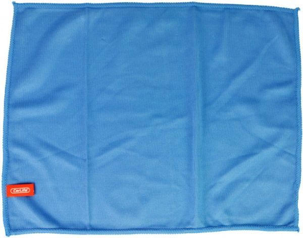 Салфетка из микрофибры 30x40 см синяя CarLife CC908 1 шт.