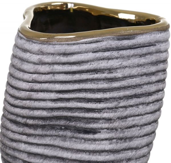 Ваза керамическая белая Лулу 10,5х30 см