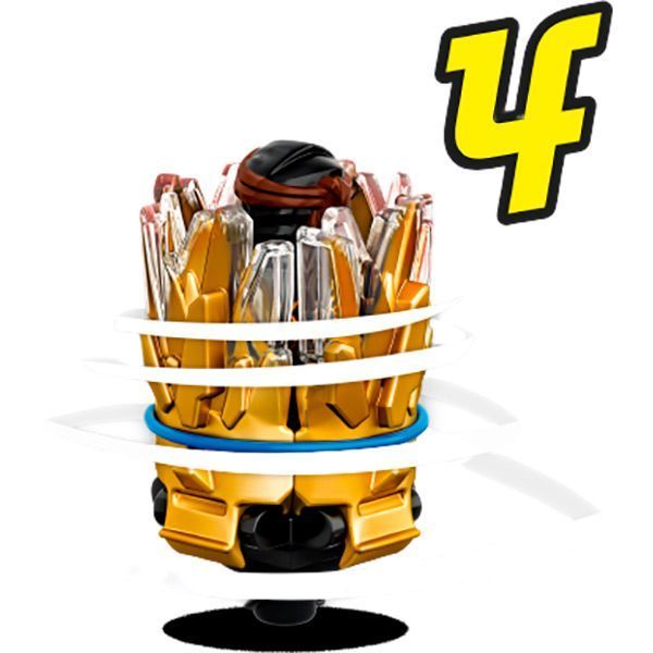 Конструктор LEGO Ninjago Турбо спін-джитсу – Коул 70685