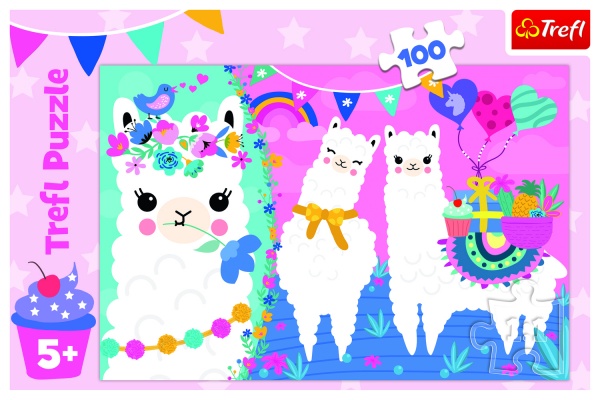 Пазли Trefl Веселі лами 6335792