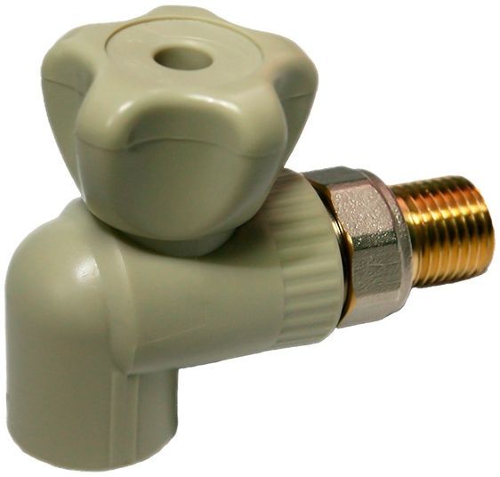 Кран радіаторний зовнішня Сантехмонтаж 25x3/4