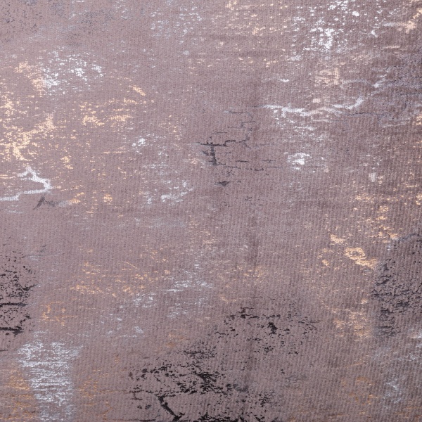 Подушка декоративна велюр 45x45 см сірий із золотим La Nuit 