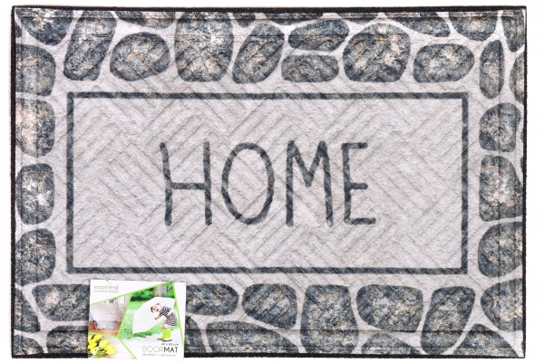 Коврик Multy Home Europe Sp. z o.o. RAMBO-LIMA mat Home rocks 43x63 см
