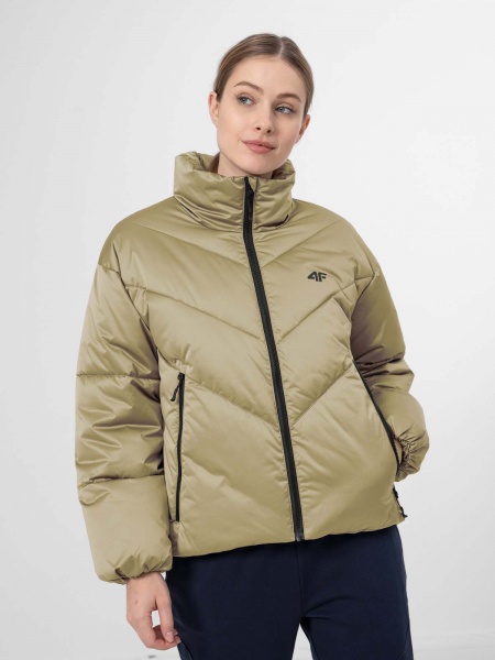 Куртка 4F WOJACKET KUDP019 H4Z22-KUDP019-44S р.M оливковий