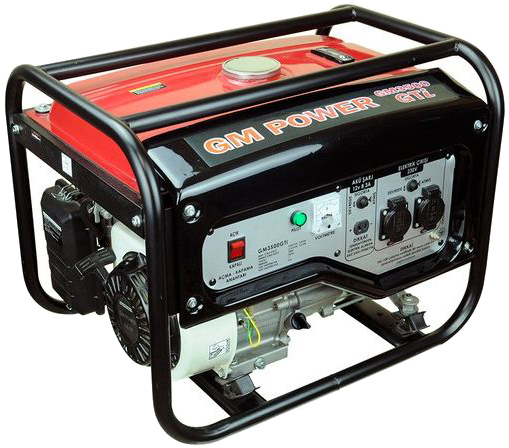 Электрогенераторная установка GM POWER 2,5 кВт / 2,8 кВт 230 В GM 3500GTi бензин