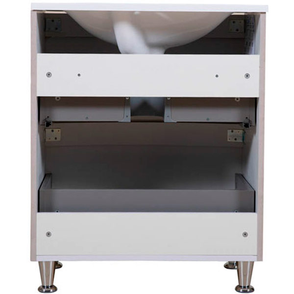 Тумба напольная Aqua Rodos HeadWay 80 см бетон бежевый под умывальник из искусственного камня 80