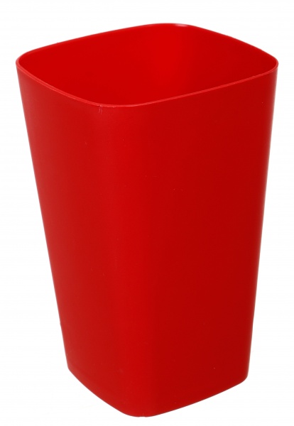 Стакан для ручок червоний d8,2 см Arnika