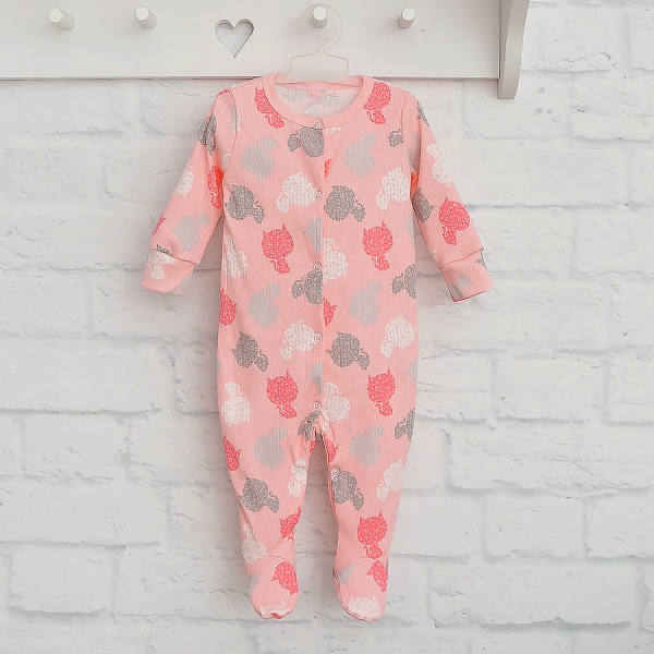 Человечек для девочки Blanka Котики р.74 розовый 110249 