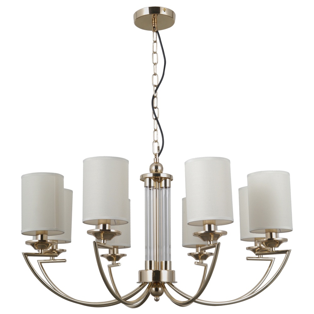 Люстра Victoria Lighting 8x40 Вт E14 золотий Ursula/PL8 gold