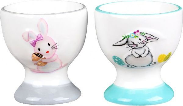 Набір підставок під яйце Кролики 2 предмети 940-148 Lefard 