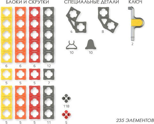 Конструктор Twickto Creation 3 15073833