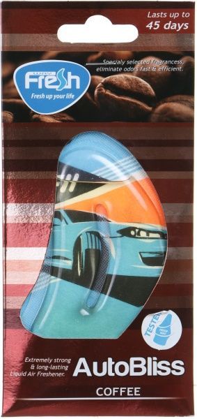 Ароматизатор підвісний FRESHWAY AutoBliss Coffee 8 мл