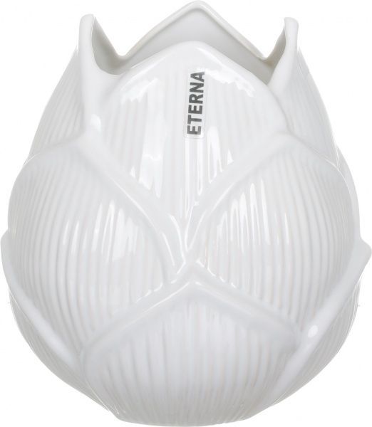 Ваза Флора бутон 3002 19,5 см білий Eterna