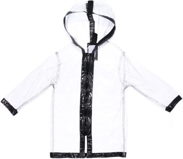 Дождевик Drydope с черной лентой р.110 прозрачный 020-г/д1 