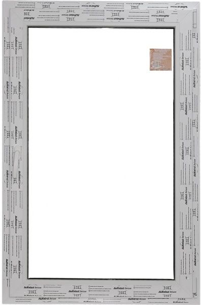 Окно поворотно-откидное ALMplast Delux 70 600x800 мм правое 