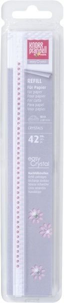 Самоклейкі стрази для паперу SS10 2,8 мм crystal 001 215002110 42 шт. Knorr Prandell
