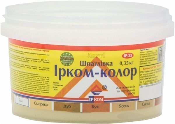 Шпаклевка для дерева ИP-23 Ircom Decor бук 350 г