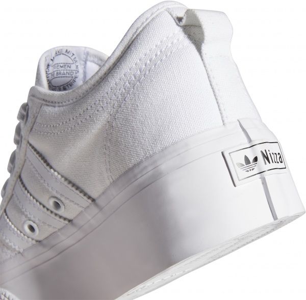 Кеди Adidas NIZZA PLATFORM W FV5322 р. UK 6,5 білий