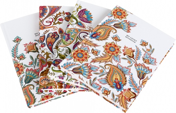 Блокнот 143х210 мм 80 арк лінія Soft-touch БК310 Фреш