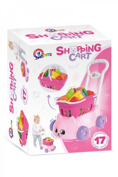 Игрушка ТехноК Тележка для супермаркета 7563