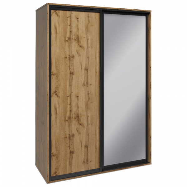 Шафа-купе Тахо Visent ДСП 1500x600x2400 мм дуб тахо двері ДСП/дзеркало