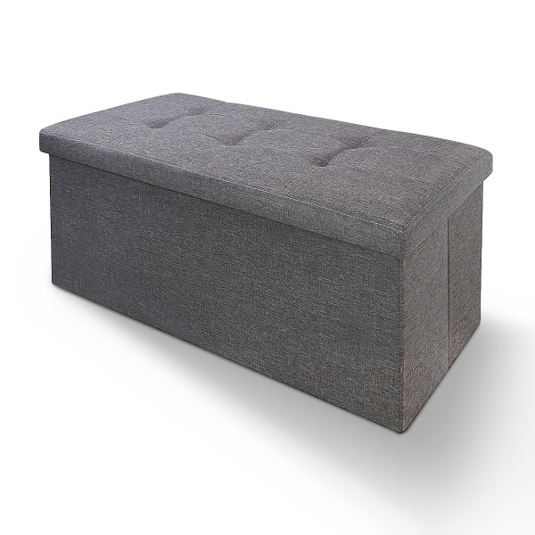 Ящик-пуф MVM TH-04 GRAY 380x760x380 мм