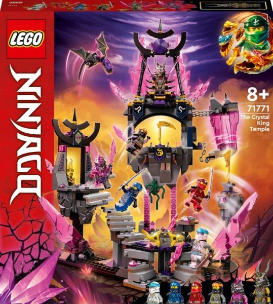 Конструктор LEGO NINJAGO Храм Кришталевого короля 71771