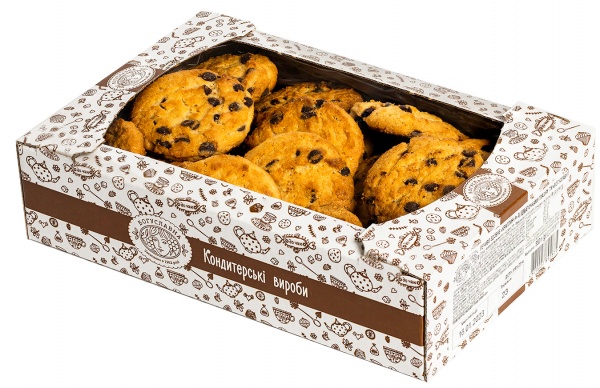 Печенье капелька с кусочками глазури 450 г 